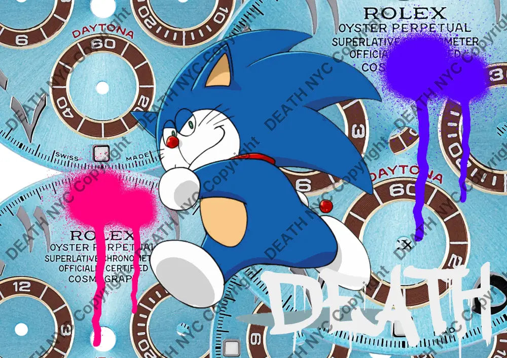 Deathma224 Doraemon (Edition Of 100) (2022) Art Print