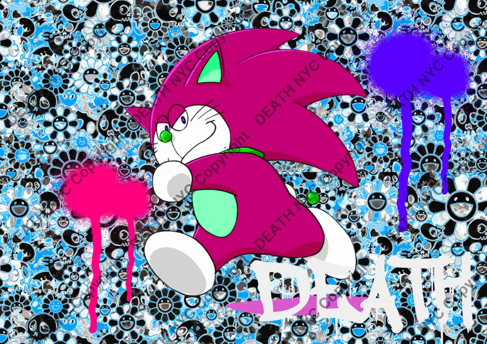 Deathma228 Doraemon (Edition Of 100) (2022) Art Print