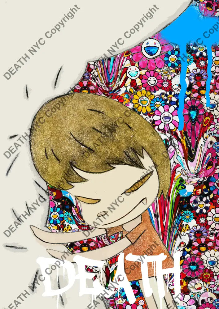 Deathma243 Cute (Edition Of 100) (2022) Art Print