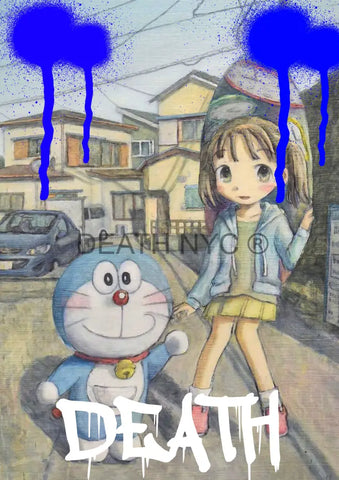 Deathma250 Doraemon (Edition Of 100) (2022) Art Print