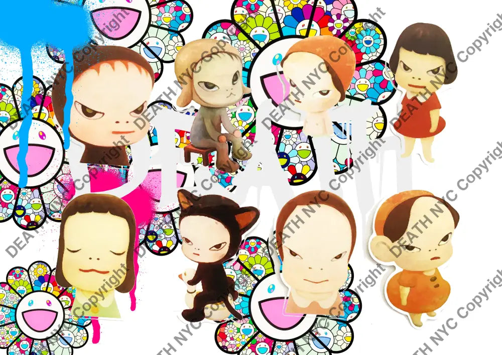 Deathma268 Cute (Edition Of 100) (2022) Art Print