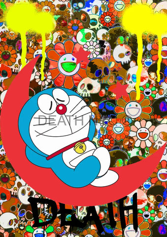 Deathma289 Doraemon (Edition Of 100) (2022) Art Print