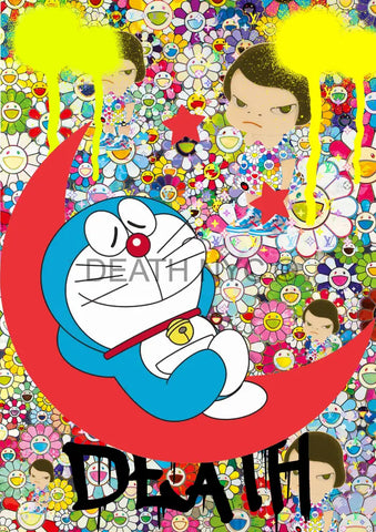 Deathma290 Doraemon (Edition Of 100) (2022) Art Print