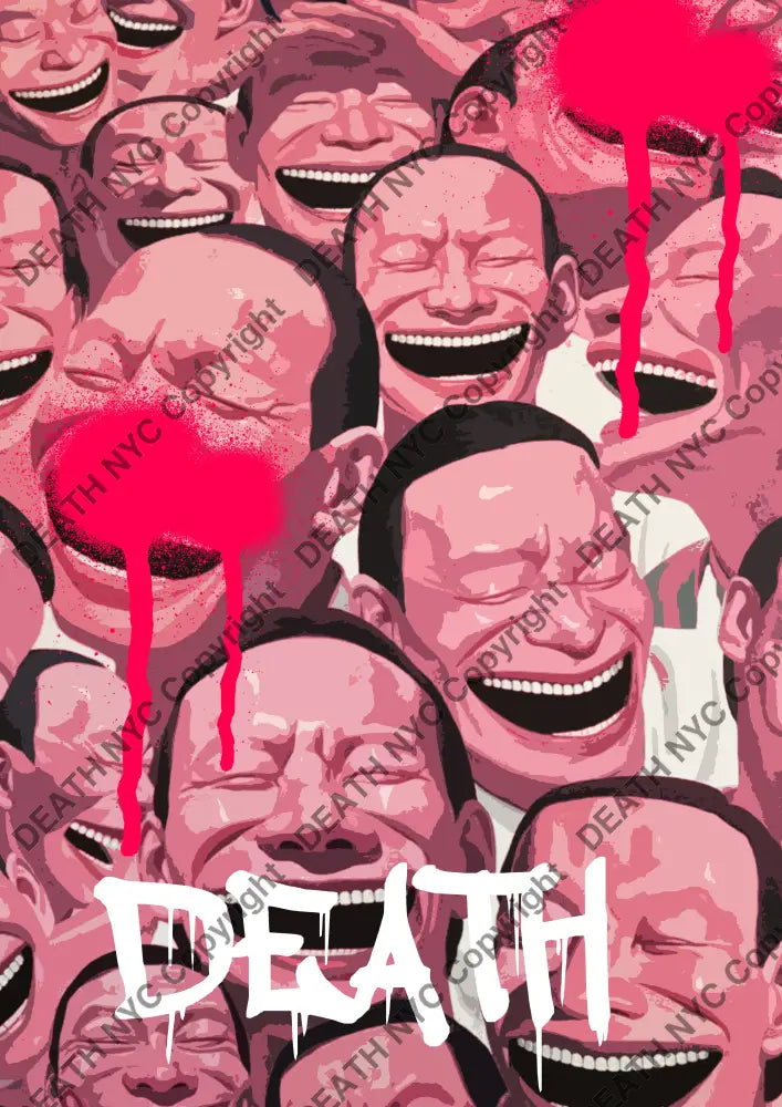 Deathma34 Yue Minjun (Edition Of 100) (2022) Art Print