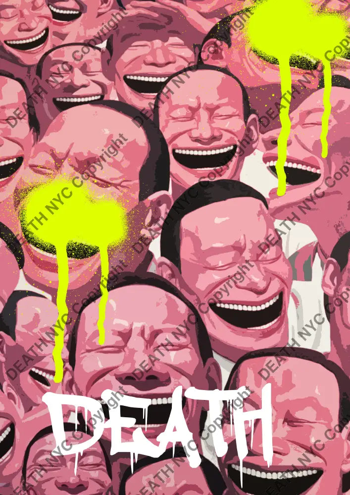 Deathma36 Yue Minjun (Edition Of 100) (2022) Art Print