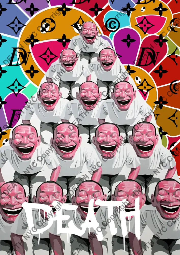 Deathma38 Yue Minjun (Edition Of 100) (2022) Art Print