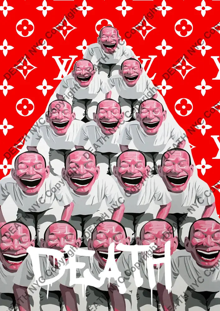 Deathma39 Yue Minjun (Edition Of 100) (2022) Art Print