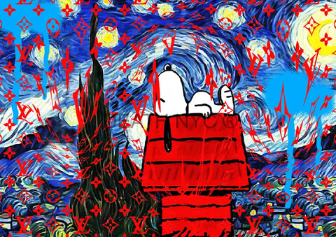 Deathma401 Snoopy (Edition Of 100) (2022) Art Print