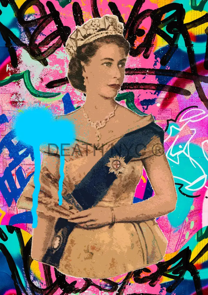 Deathma61 Queen (Edition Of 100) (2022) Art Print