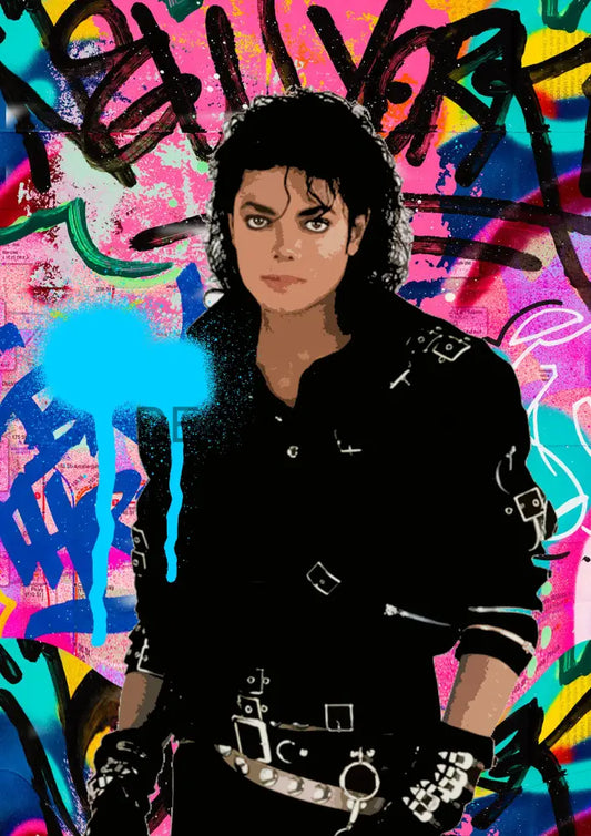 Deathma62 Micheal Jackson (Edition Of 100) (2022) Art Print