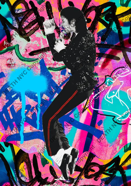 Deathma63 Micheal Jackson (Edition Of 100) (2022) Art Print