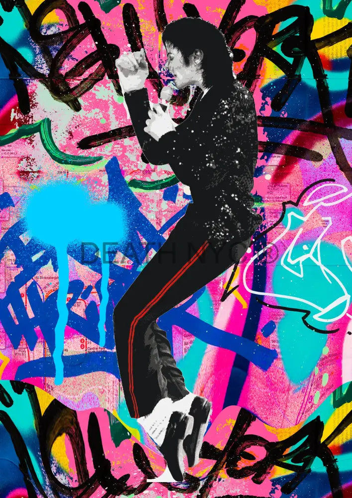 Deathma63 Micheal Jackson (Edition Of 100) (2022) Art Print