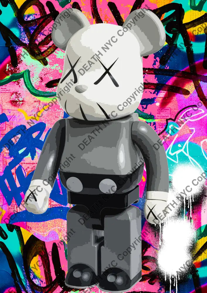 Deathma694 Bearbrick (Edition Of 100) (2022) Art Print