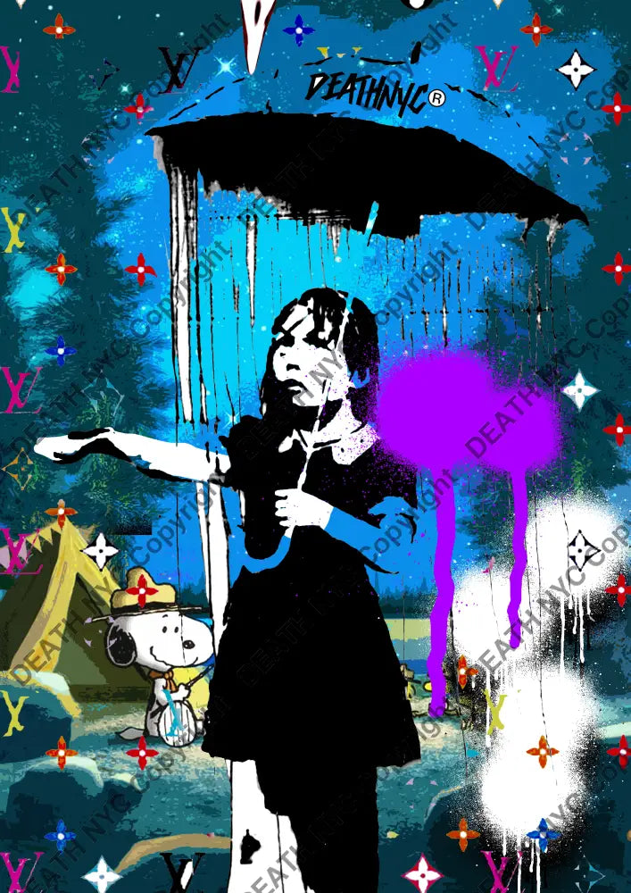 Deathma721 Banksy (Edition Of 100) (2022) Art Print