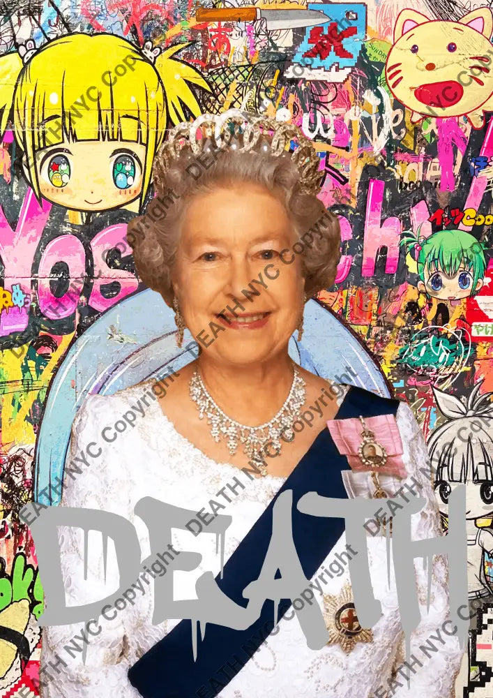 Deathma758 Queen (Edition Of 100) (2022) Art Print