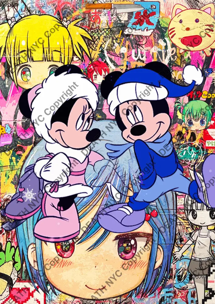 Deathma811 Mickey (Edition Of 100) (2022) Art Print
