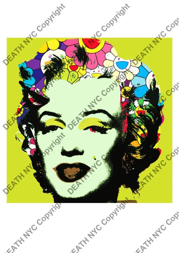 Deathma835 Monroe (Edition Of 100) (2022) Art Print