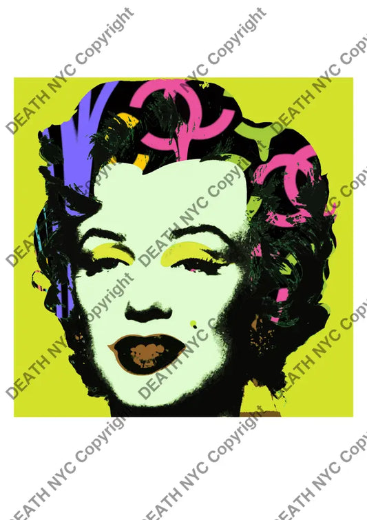 Deathma836 Monroe (Edition Of 100) (2022) Art Print