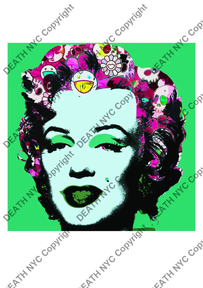 Deathma837 Monroe (Edition Of 100) (2022) Art Print