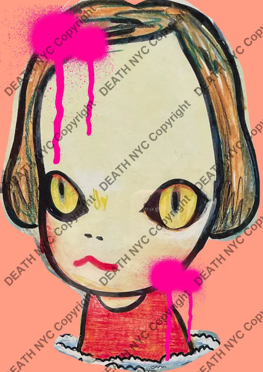 Deathma923 Cute (Edition Of 100) (2022) Art Print