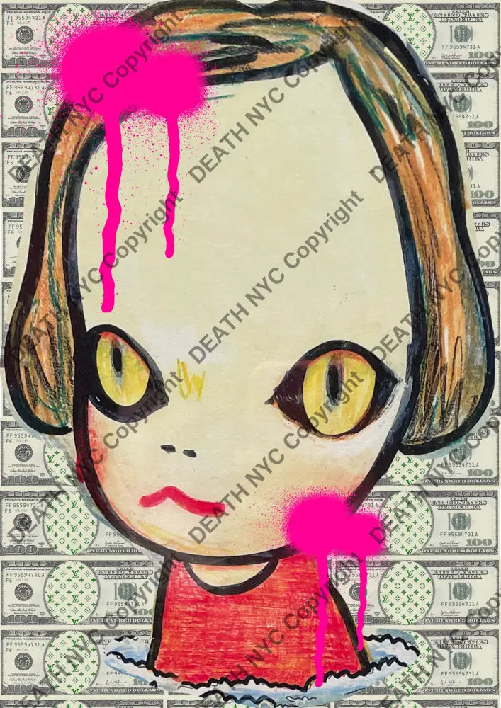 Deathma924 Cute (Edition Of 100) (2022) Art Print