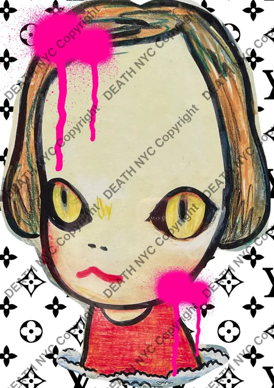 Deathma925 Cute (Edition Of 100) (2022) Art Print