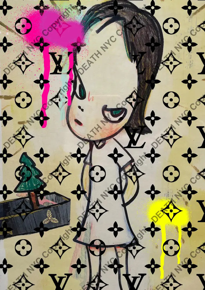 Deathma942 Cute (Edition Of 100) (2022) Art Print