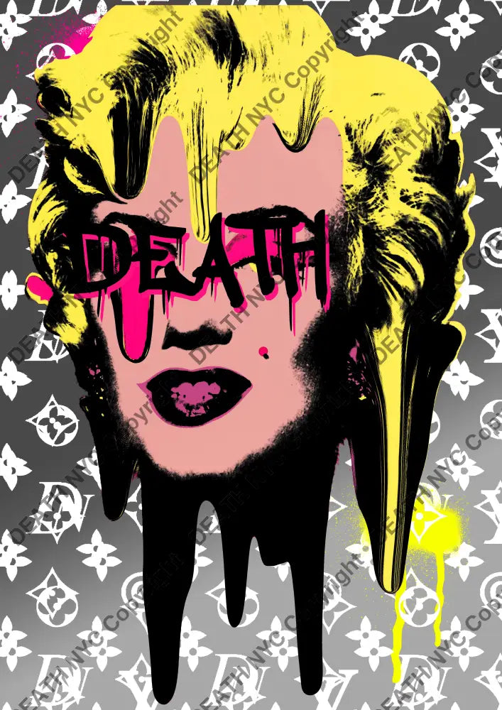 Deathma951 Monroe (Edition Of 100) (2022) Art Print