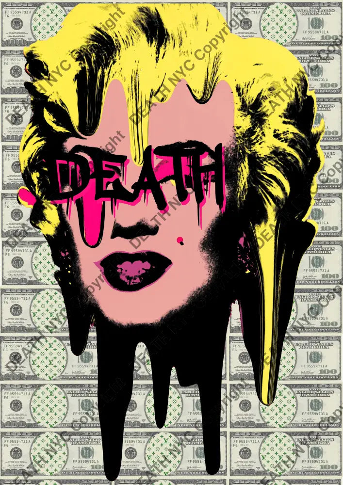 Deathma952 Monroe (Edition Of 100) (2022) Art Print