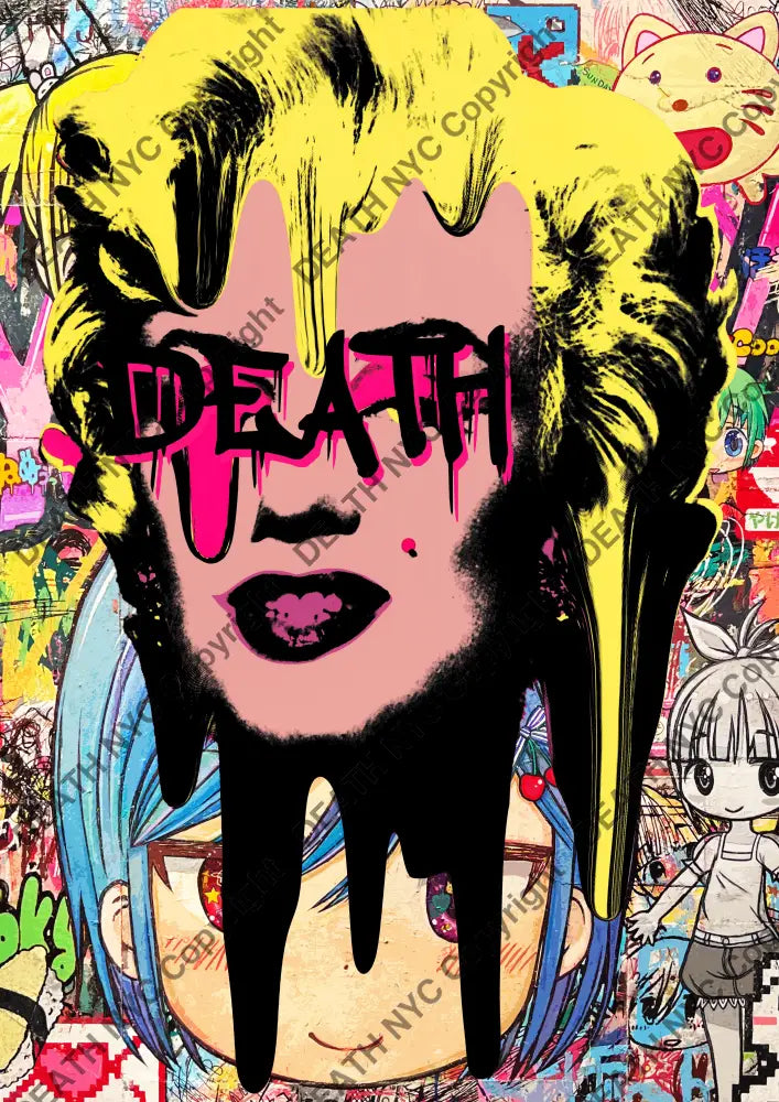 Deathma953 Monroe (Edition Of 100) (2022) Art Print