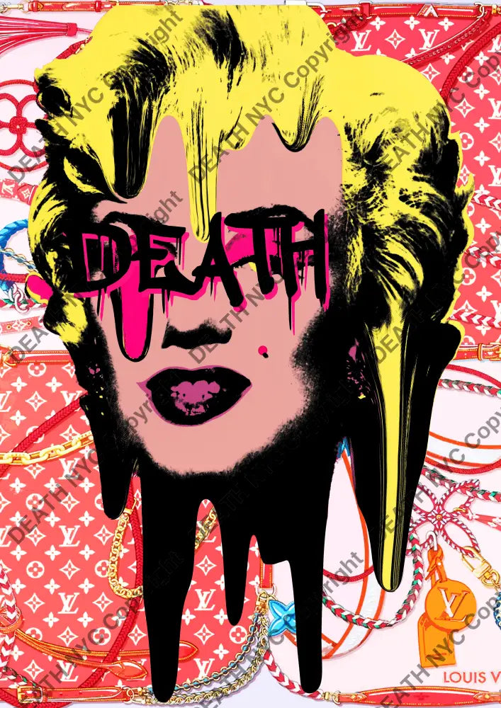 Deathma954 Monroe (Edition Of 100) (2022) Art Print