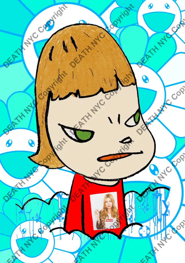Deathma986 Cute (Edition Of 100) (2022) Art Print