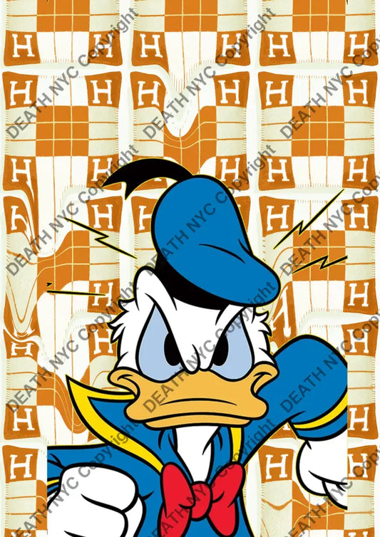’Deathmaa42’’ 45X32Cm (Edition Of 100*) (2024) Duck Art Print