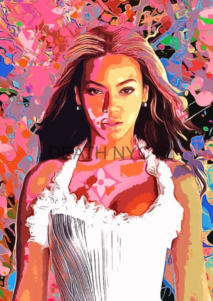 ’Deathac91’’ 45X32Cm Beyonce (Edition Of 100*) (2024) Art Print