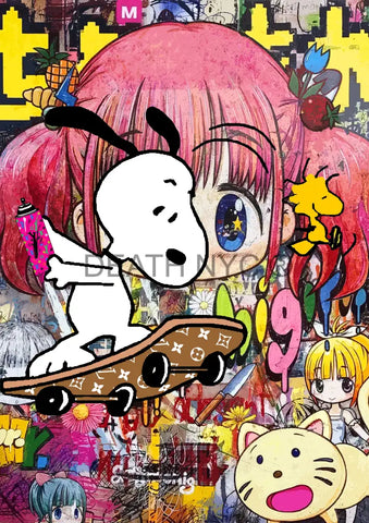Deathmb362 Snoopy (Edition Of 100) (2022) Art Print