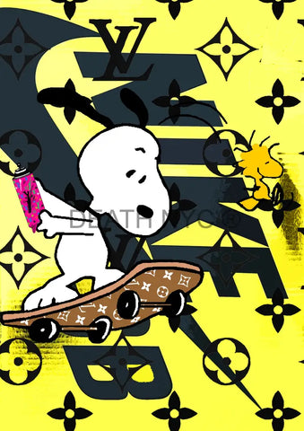 Deathmb364 Snoopy (Edition Of 100) (2022) Art Print