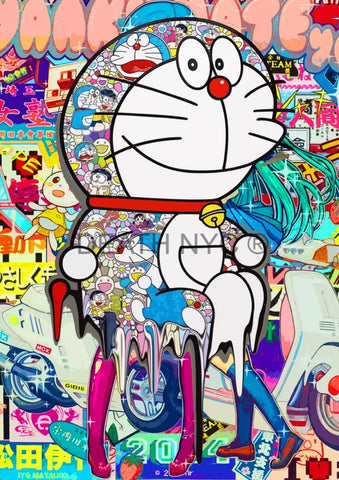 Deathmb375 Doraemon (Edition Of 100) (2022) Art Print
