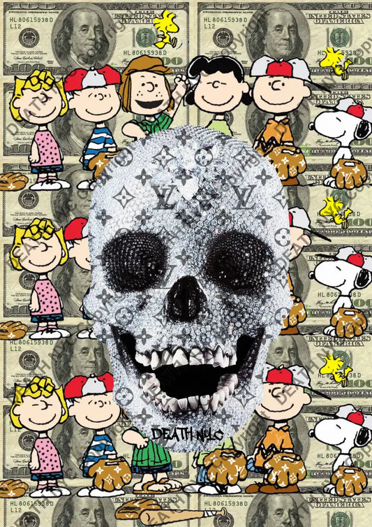 Deathmb403 Skull (Edition Of 100) (2022) Art Print