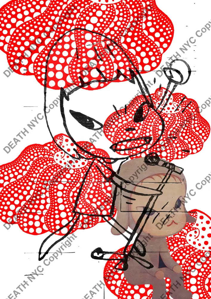 Deathmb429 Cute (Edition Of 100) (2022) Art Print