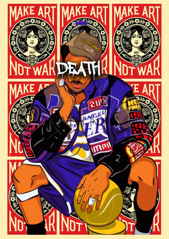 Deathmb751 Nba (Edition Of 100) (2022) Art Print