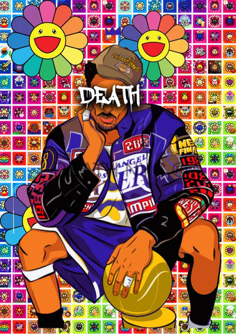 Deathmb754 Nba (Edition Of 100) (2022) Art Print