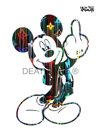 Deathmb765 Mickey (Edition Of 100) (2022) Art Print