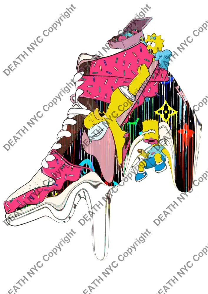 Deathmb853 Aj (Edition Of 100) (2022) Art Print