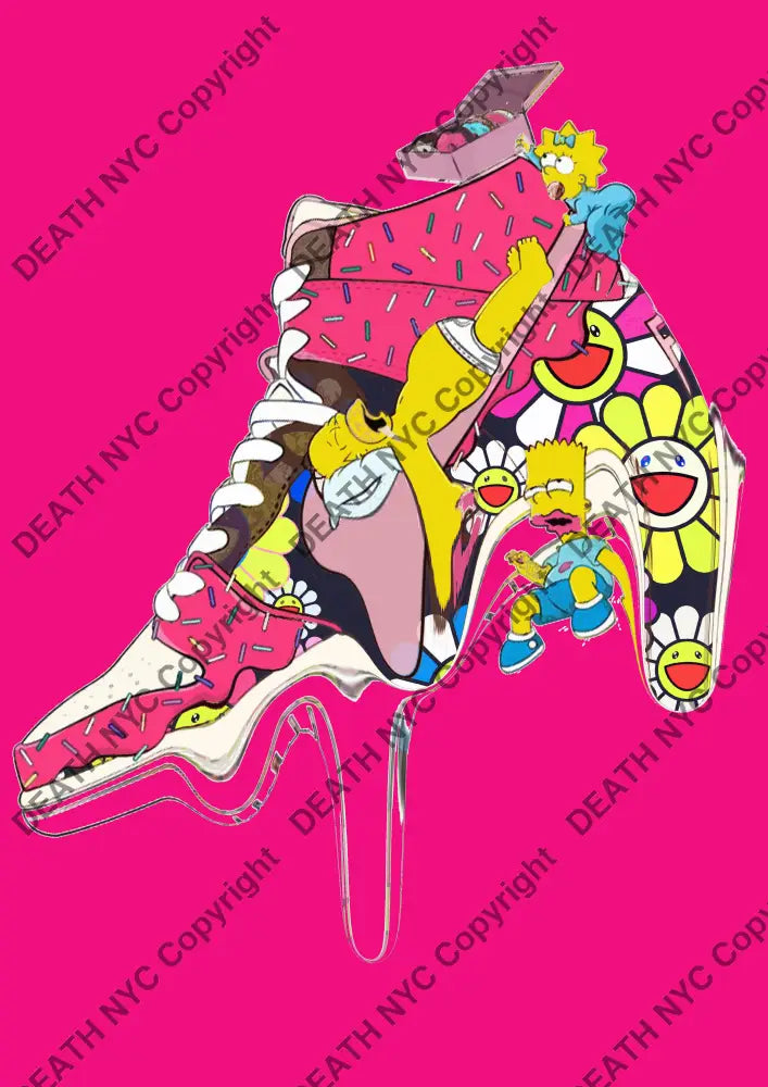 Deathmb855 Aj (Edition Of 100) (2022) Art Print