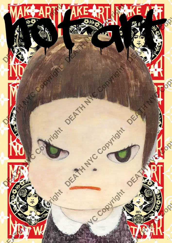 Deathmc105 Cute (Edition Of 100) (2022) Art Print