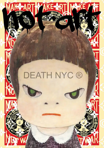 Deathmc105 Cute (Edition Of 100) (2022) Art Print