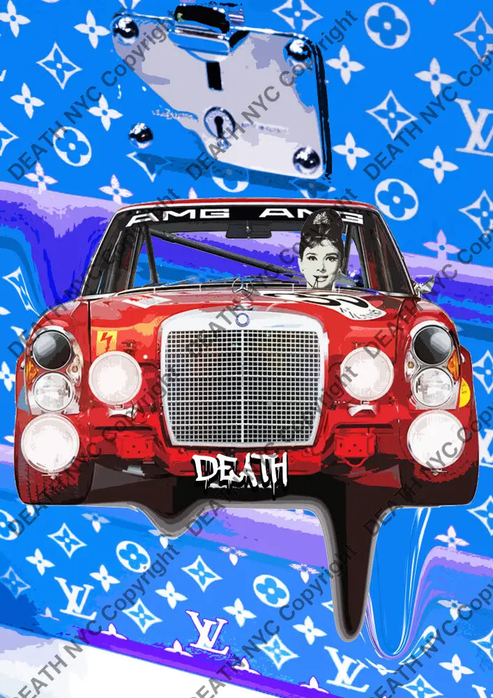 Deathmc120 Audrey (Edition Of 100) (2022) Art Print