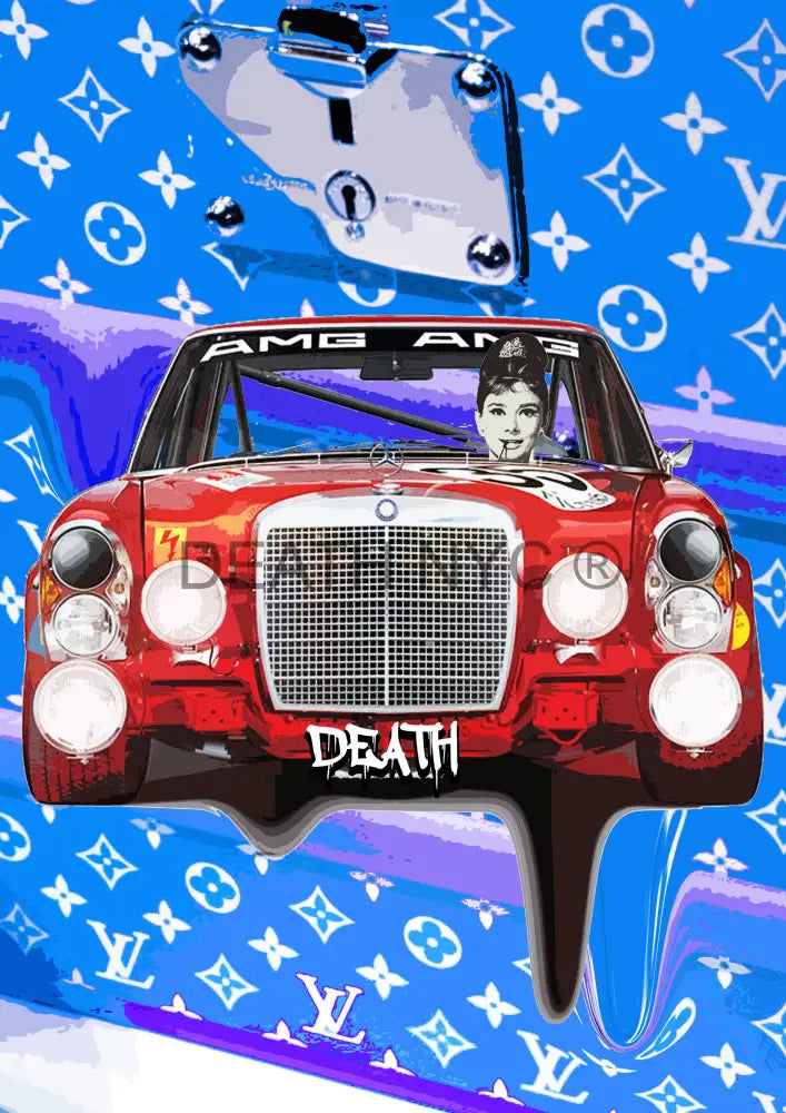 Deathmc120 Audrey (Edition Of 100) (2022) Art Print