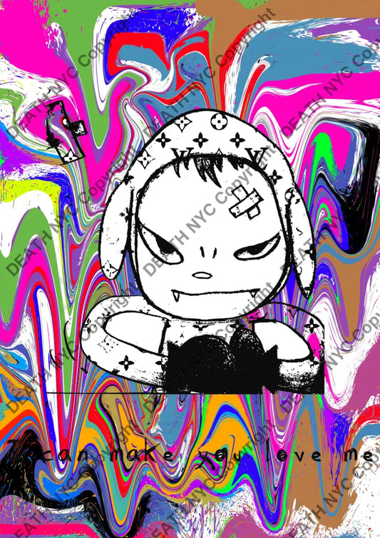 Deathmc189 Cute (Edition Of 100) (2022) Art Print