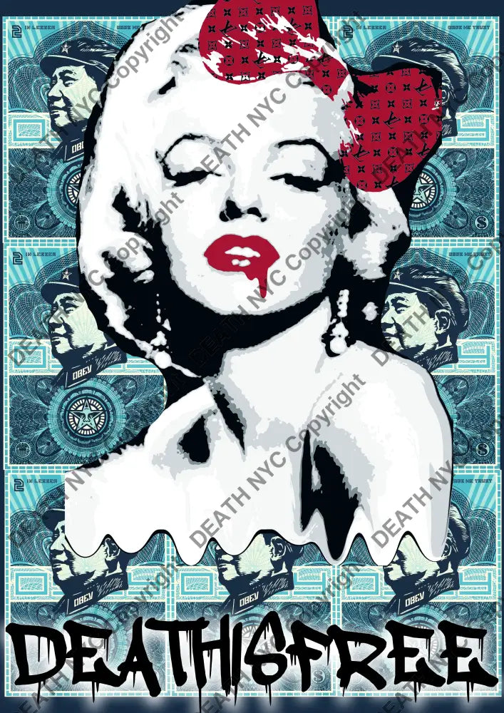 Deathmc267 Monroe (Edition Of 100) (2022) Art Print